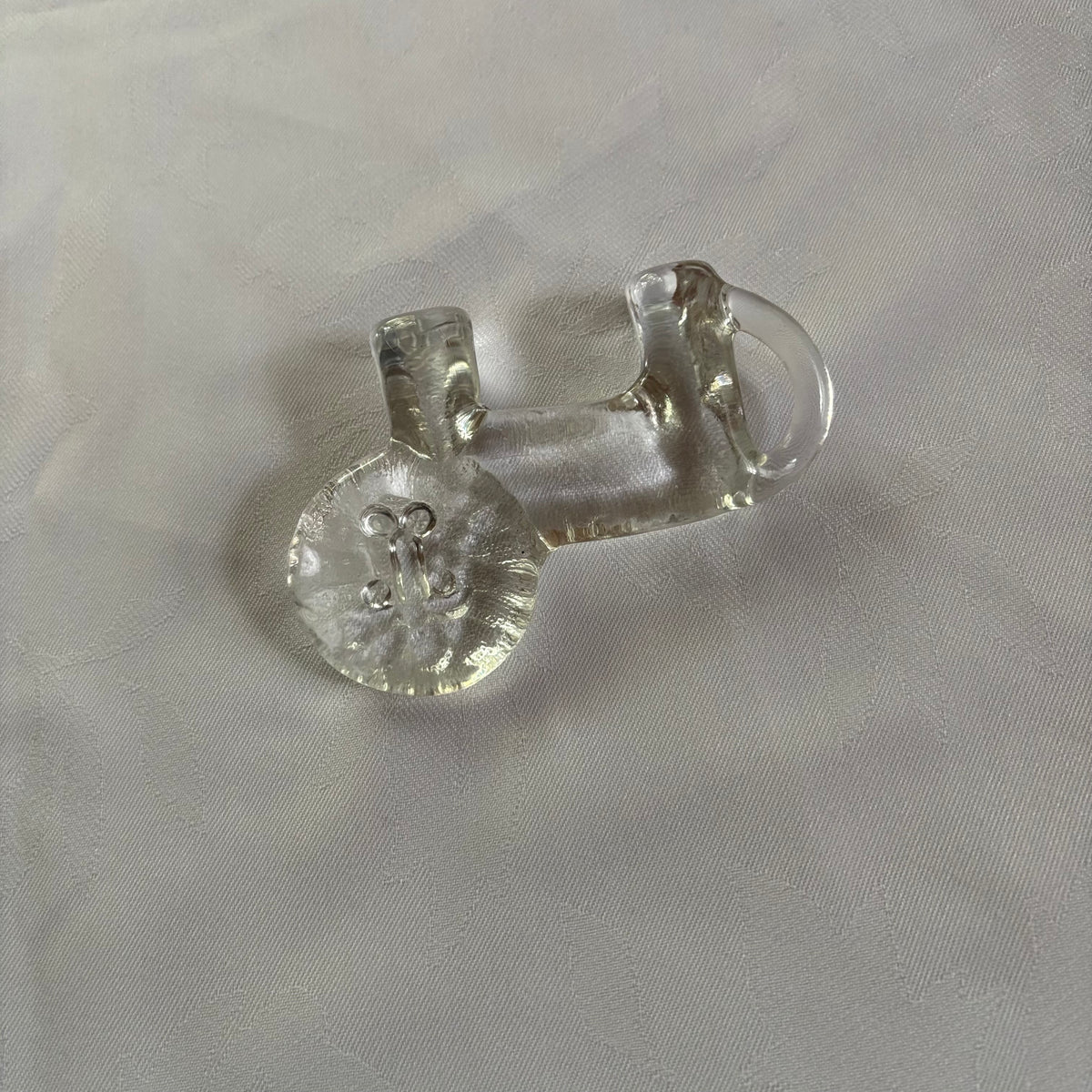 E109 Vintage Kosta Boda Lion clear crystal art glass vase and more grouping