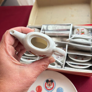 VINTAGE CHILDREN'S TEA SET AND DISNEY PLATE - P145