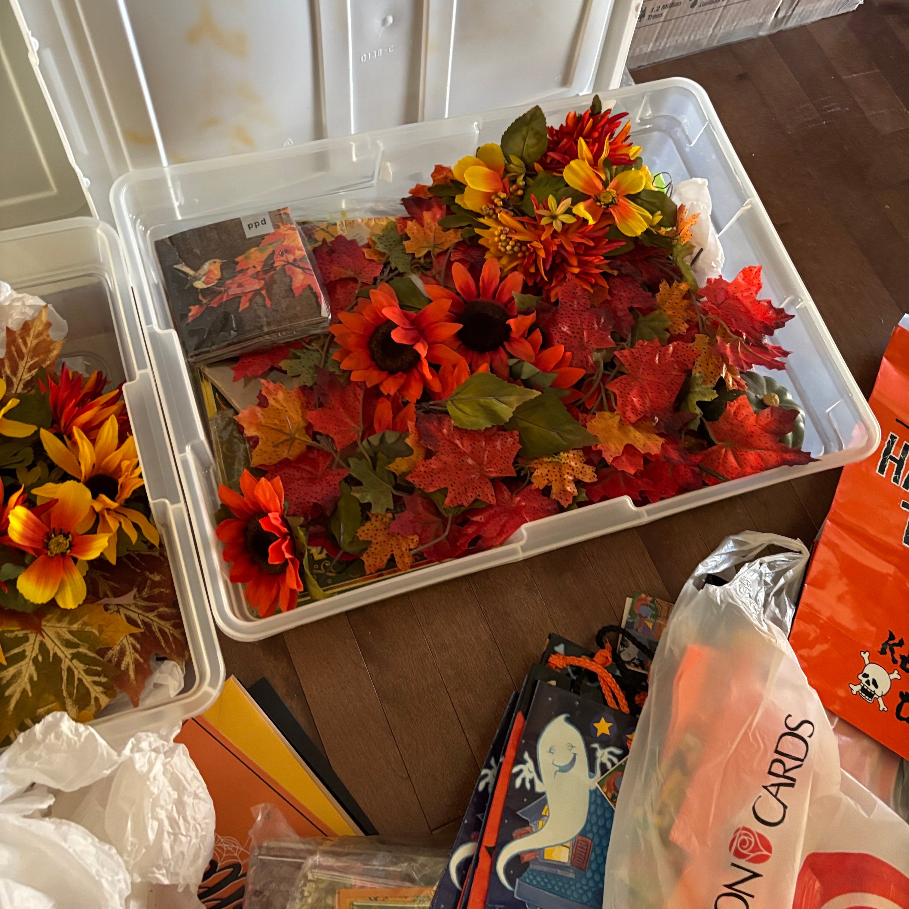 E875 Fall decor grouping