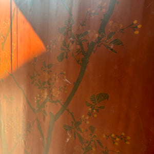 ANTIQUE ASIAN ROOM DIVIDER SCREEN WITH IN LAID MOTHER OF PEARL (AS IS) - P236