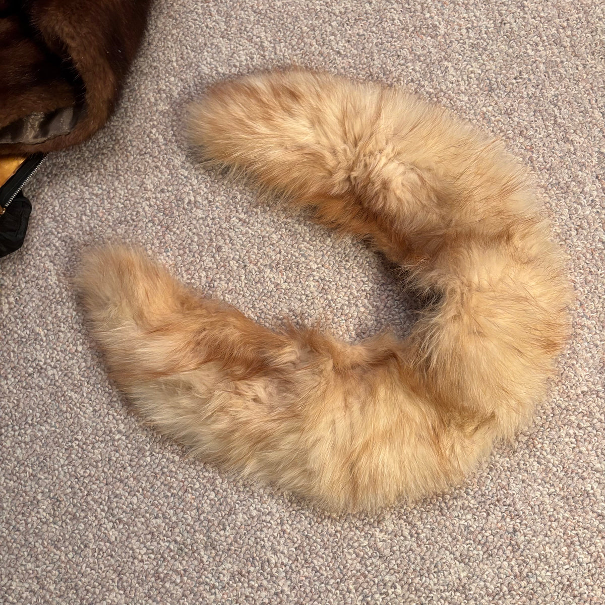 K402 2 vintage fur coats and vintage fur shawl