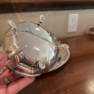 Vintage Silver Plated Grouping (Teapot, Coffee Pot and More) - M314
