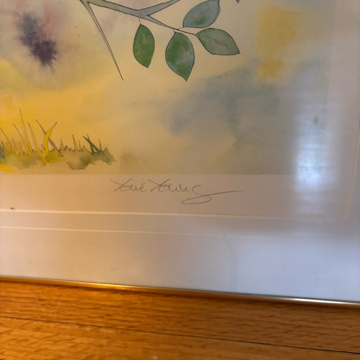 E113 Cat tree print 1/950 (29” x 33.25”)