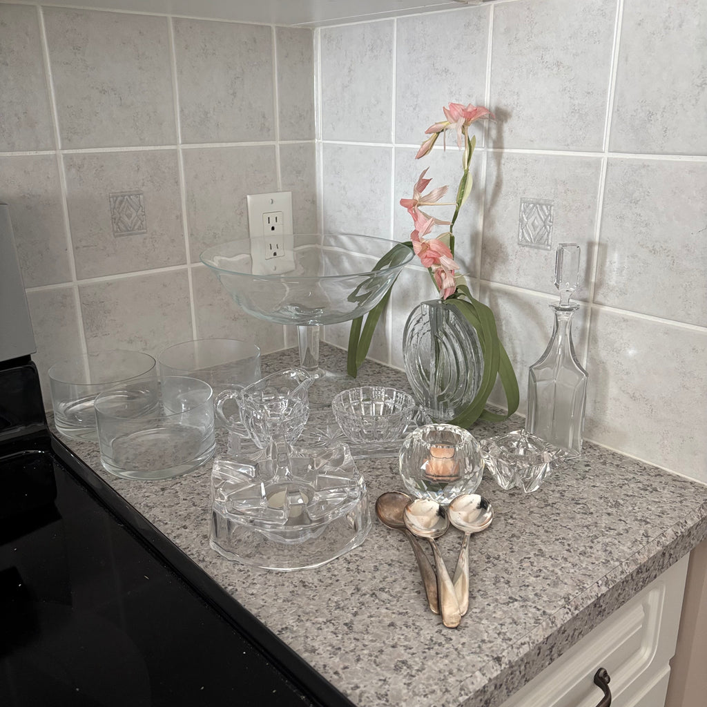 E900 Vintage Glass and more grouping