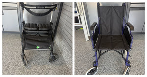 C836 Folding Walker and Wheelchair