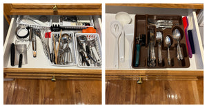 B405 Contents of 2 Kitchen Drawers (Cutlery and More)
