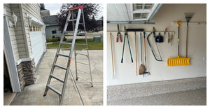 B528 & 529 Yard tools, ladder and more