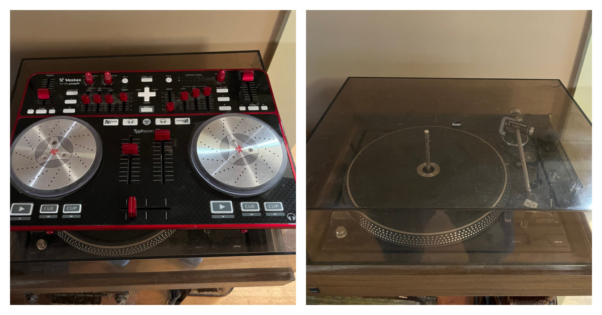 E339 As is record player and DJ system