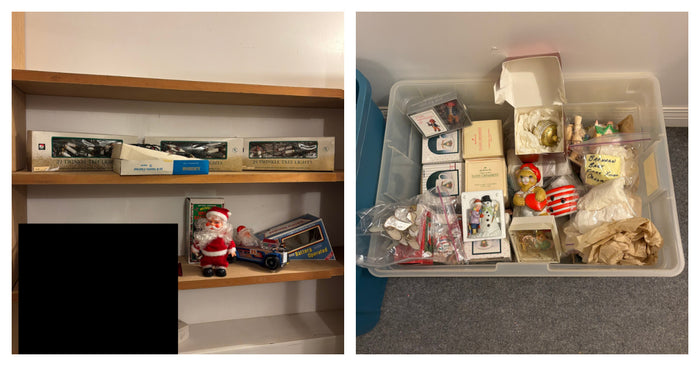 Vintage Christmas Grouping (Santa Toys and More) - 0468