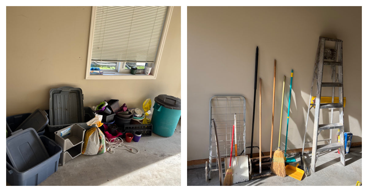 B122 Garage Grouping (step ladder and more)